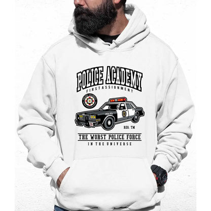 Police Academy Colour Hoodie - Tshirtpark.com