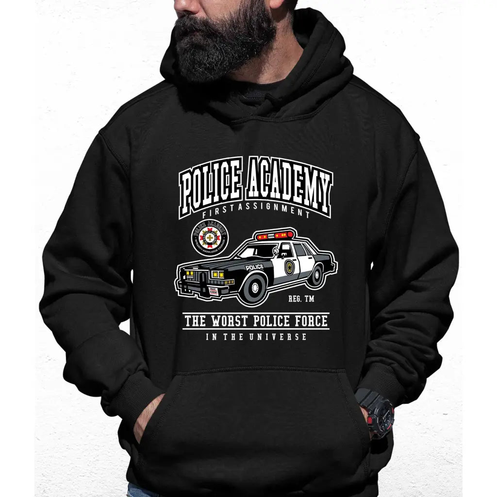 Police Academy Colour Hoodie - Tshirtpark.com