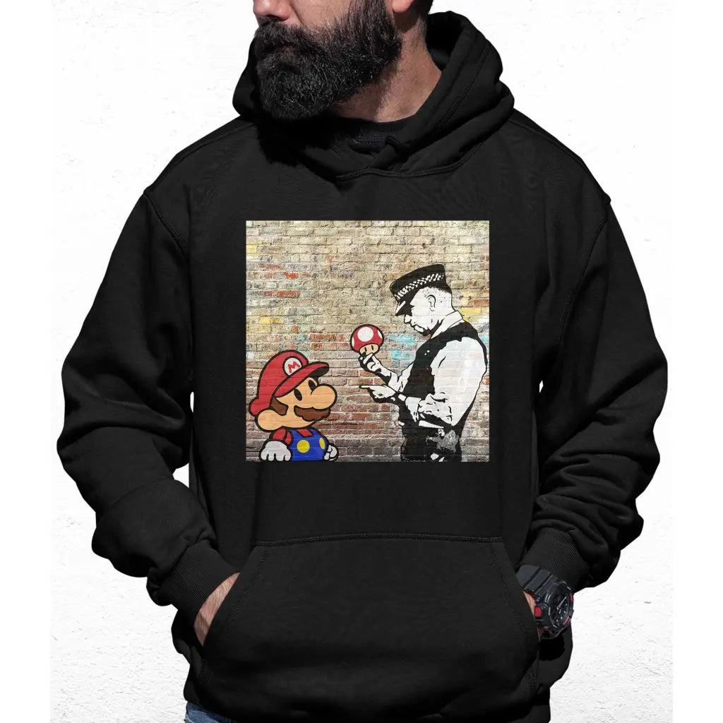 Police Mushroom Colour Hoodie - Tshirtpark.com