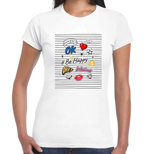 Pop Art Shine Bright Ladies T-shirt - Tshirtpark.com