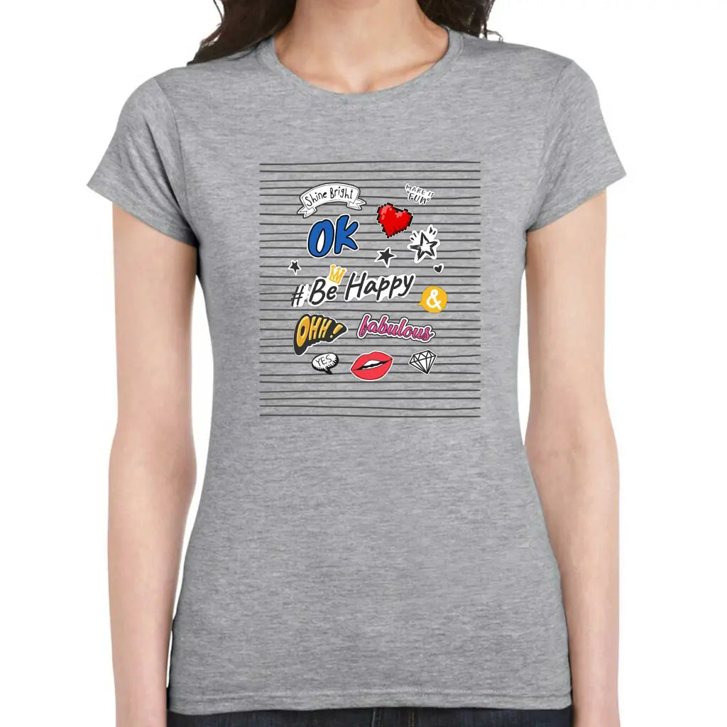 Pop Art Shine Bright Ladies T-shirt - Tshirtpark.com