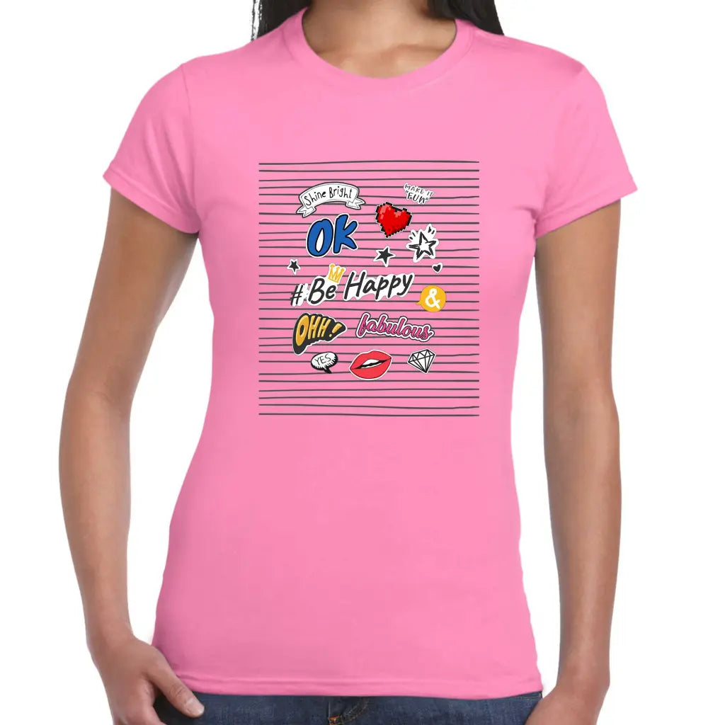 Pop Art Shine Bright Ladies T-shirt - Tshirtpark.com