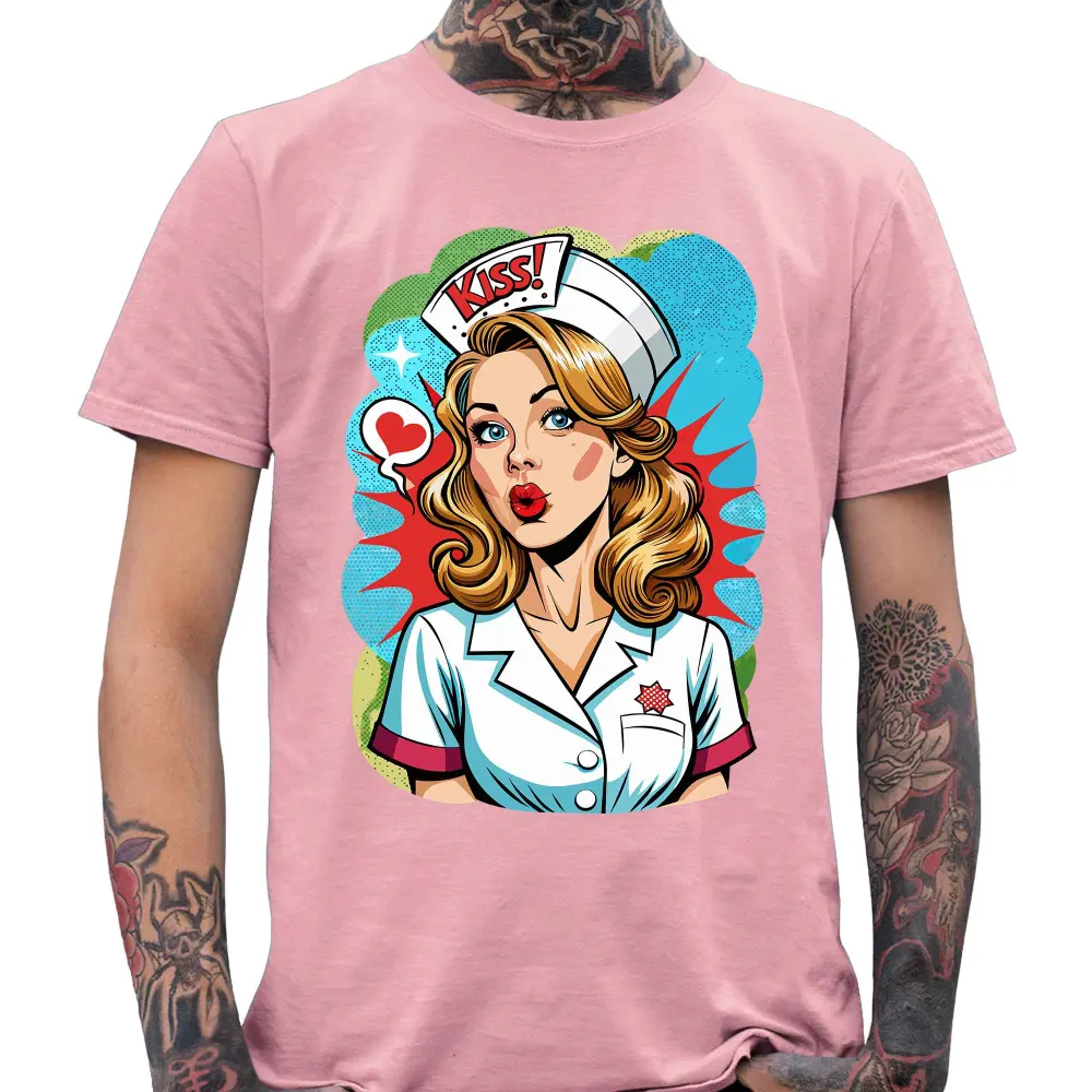 Popart Nurse T-Shirt - Tshirtpark.com