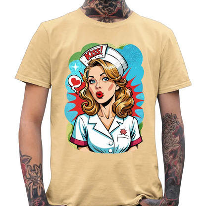 Popart Nurse T-Shirt - Tshirtpark.com