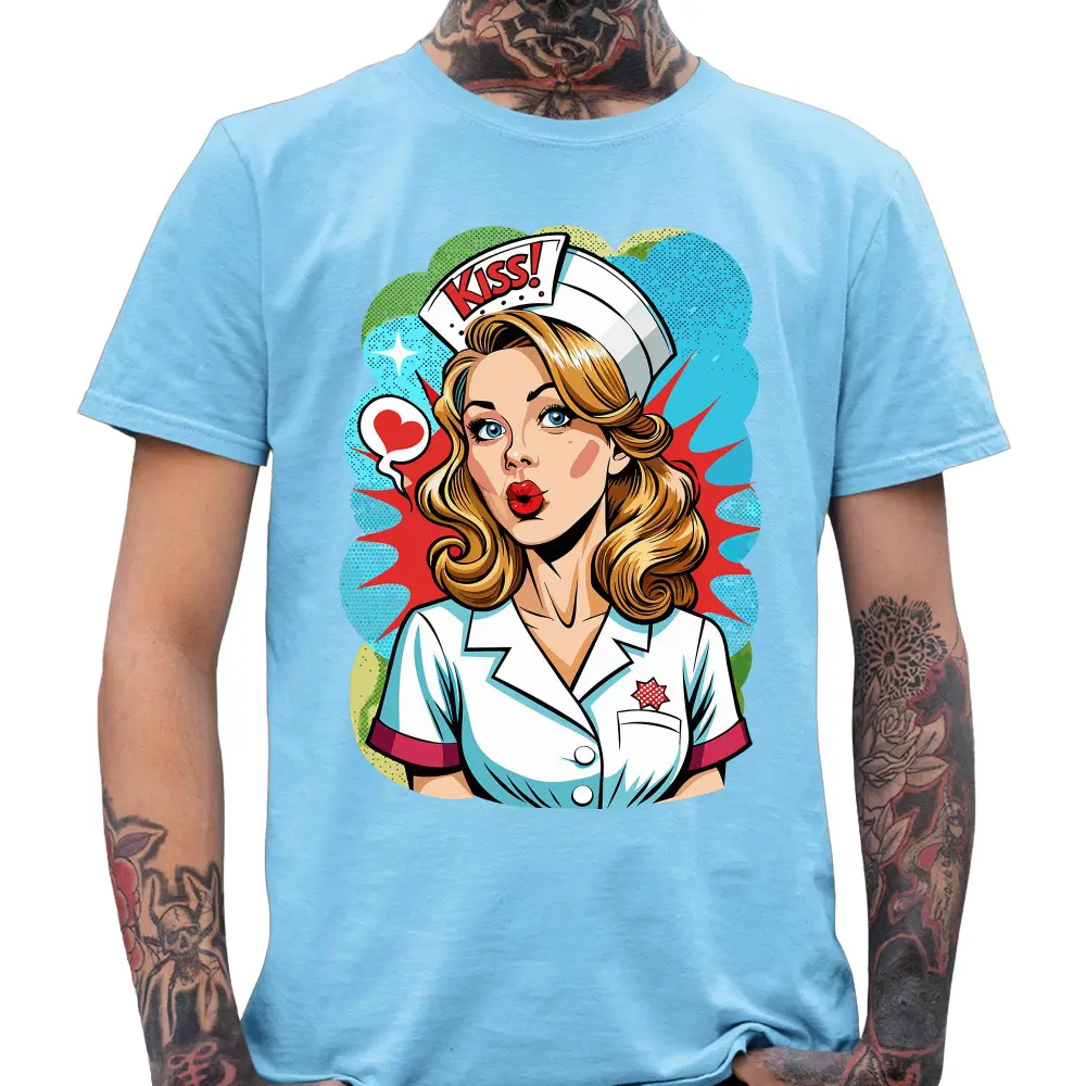 Popart Nurse T-Shirt - Tshirtpark.com