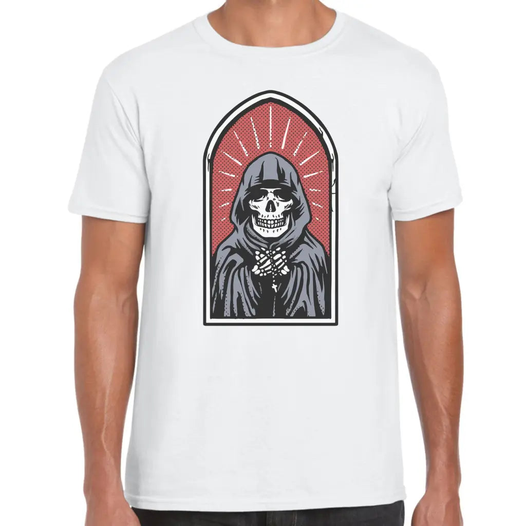 Praying Skeleton T-Shirt - Tshirtpark.com