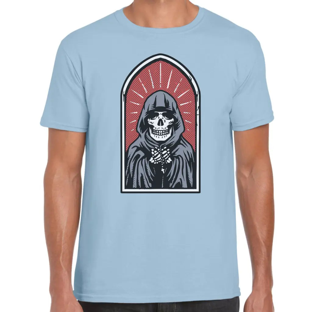 Praying Skeleton T-Shirt - Tshirtpark.com