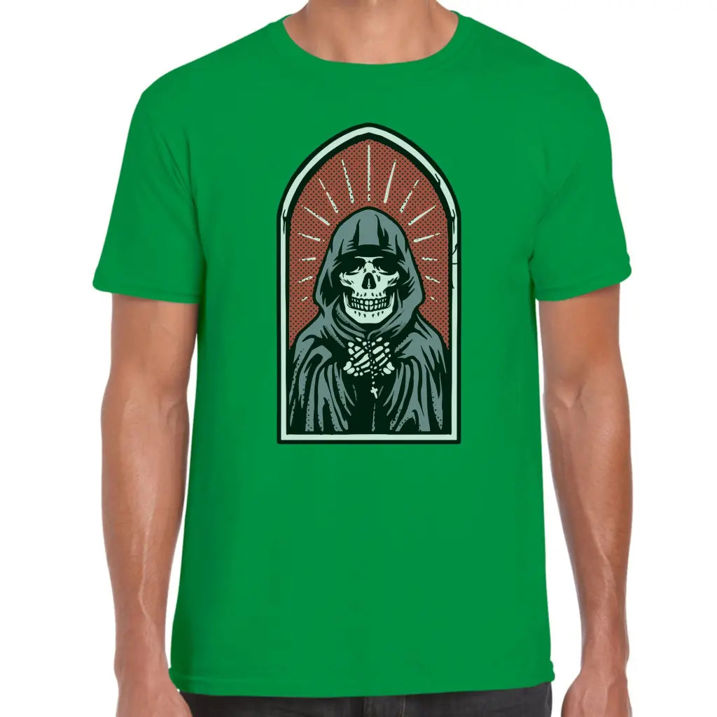 Praying Skeleton T-Shirt - Tshirtpark.com