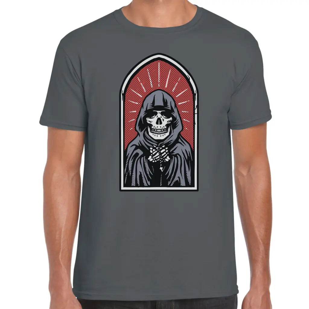 Praying Skeleton T-Shirt - Tshirtpark.com