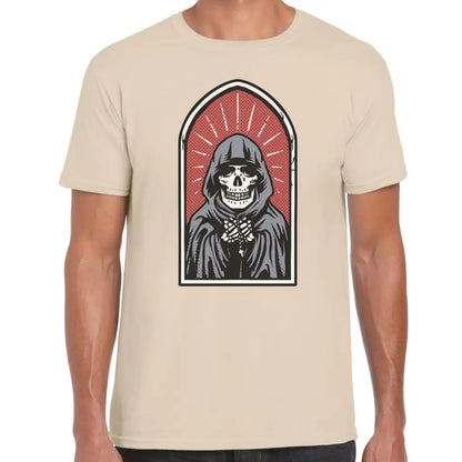 Praying Skeleton T-Shirt - Tshirtpark.com