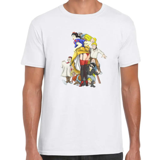 Princess And The Seven Dwarfs T-Shirt - Tshirtpark.com