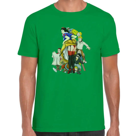 Princess And The Seven Dwarfs T-Shirt - Tshirtpark.com