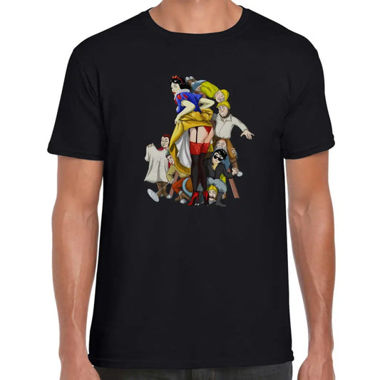 Princess And The Seven Dwarfs T-Shirt - Tshirtpark.com