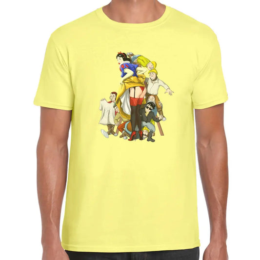 Princess And The Seven Dwarfs T-Shirt - Tshirtpark.com