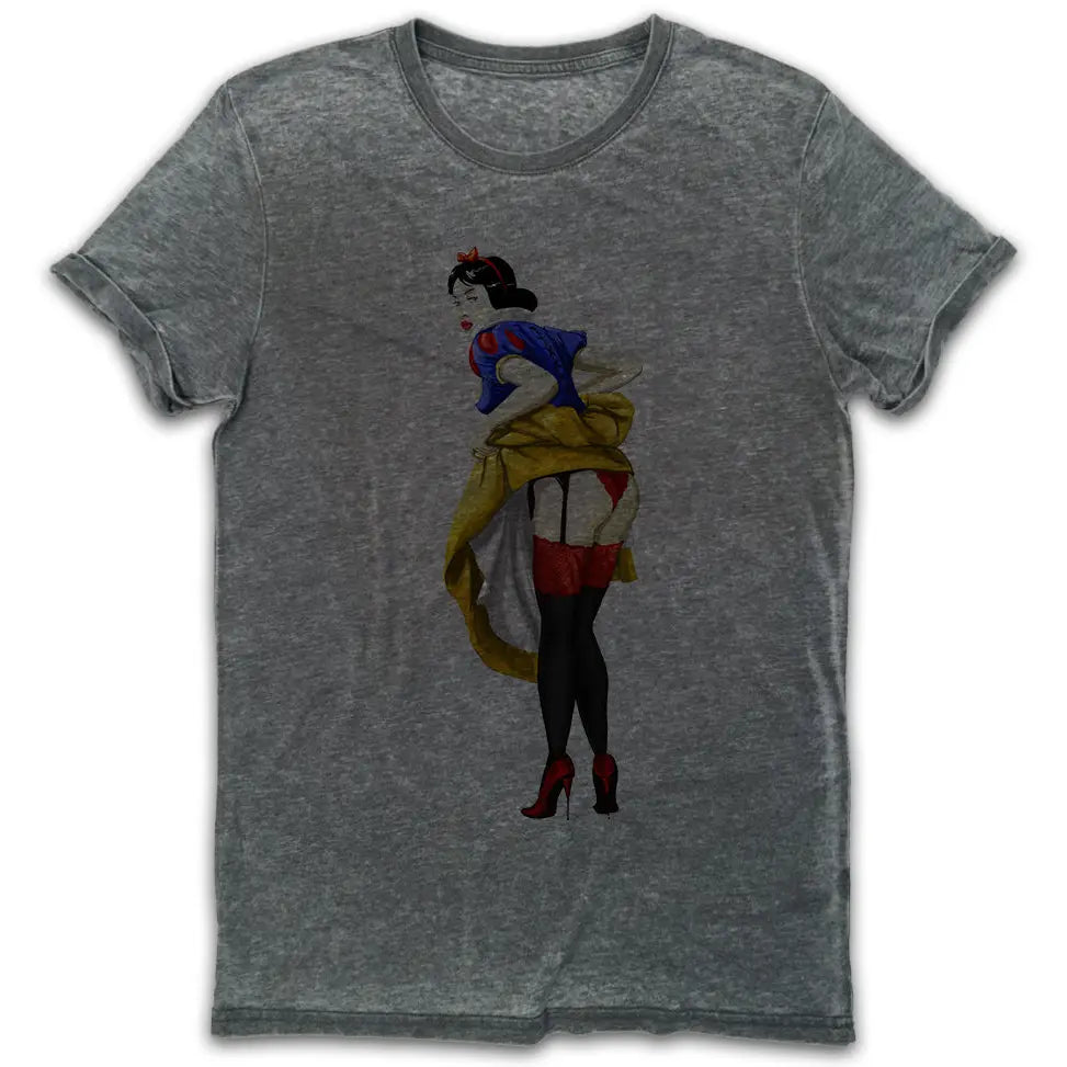 Princess Vintage Burn-Out T-Shirt - Tshirtpark.com