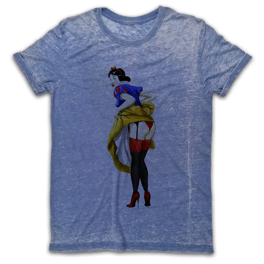 Princess Vintage Burn-Out T-Shirt - Tshirtpark.com