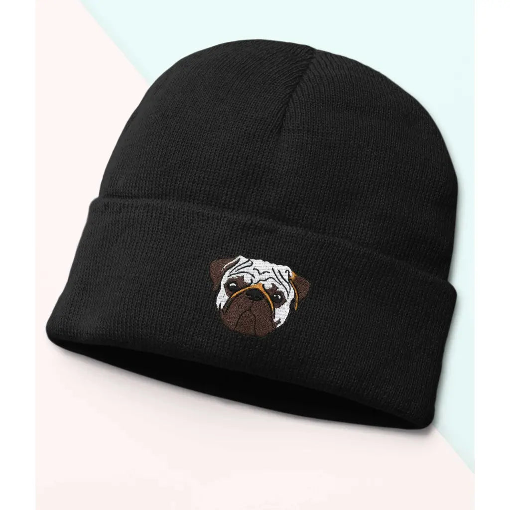 Pug Head Beanie - Tshirtpark.com