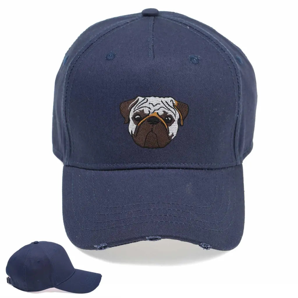 Pug Head Cap - Tshirtpark.com