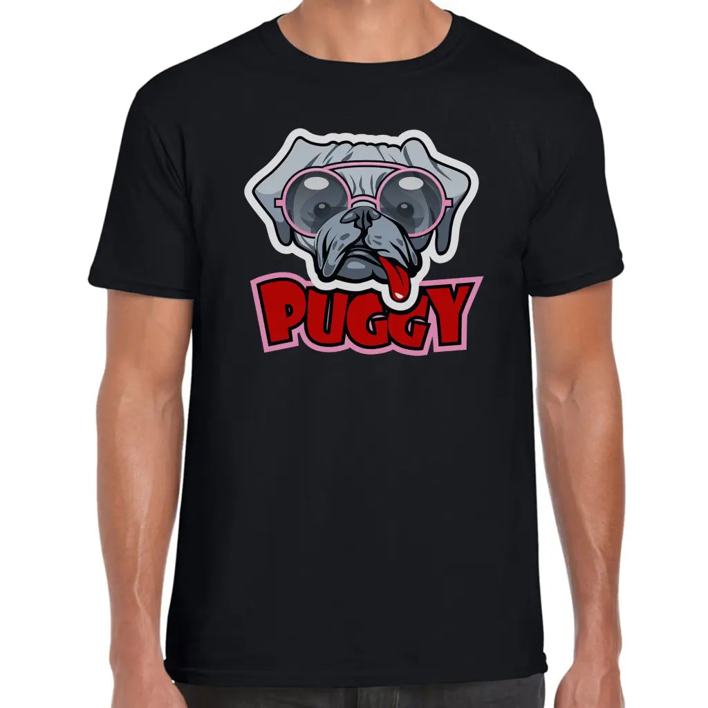 Puggy Glasses T-Shirt - Tshirtpark.com