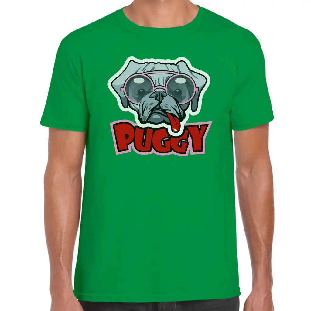 Puggy Glasses T-Shirt - Tshirtpark.com