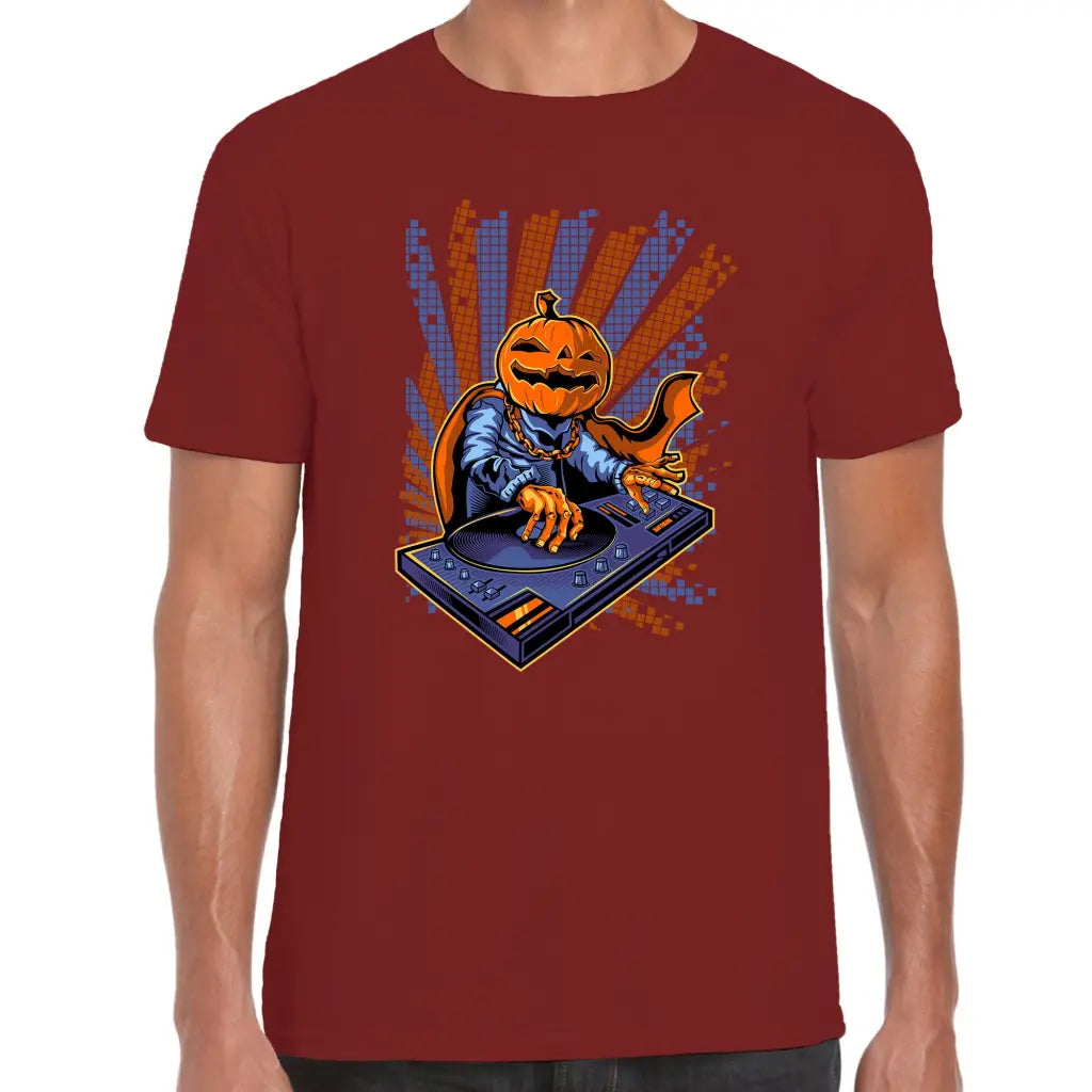 Pumpkin DJ T-Shirt - Tshirtpark.com