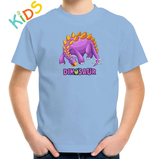 Purple Dino Kids T-shirt - Tshirtpark.com