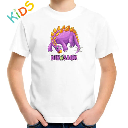 Purple Dino Kids T-shirt - Tshirtpark.com