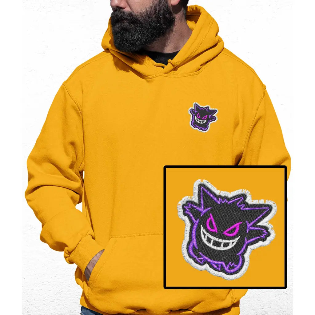 Purple Monster Embroidered Colour Hoodie - Tshirtpark.com