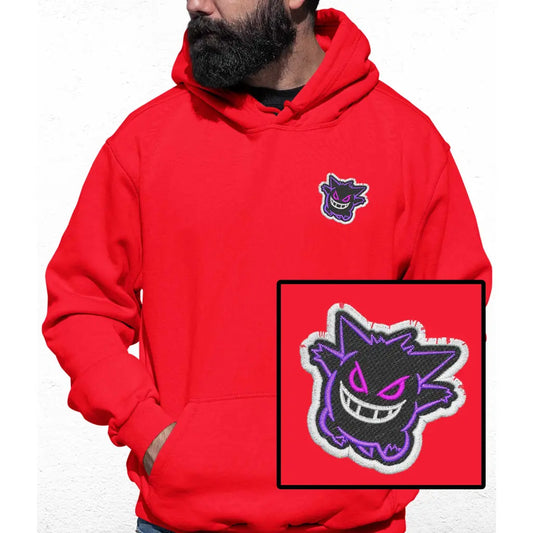 Purple Monster Embroidered Colour Hoodie - Tshirtpark.com