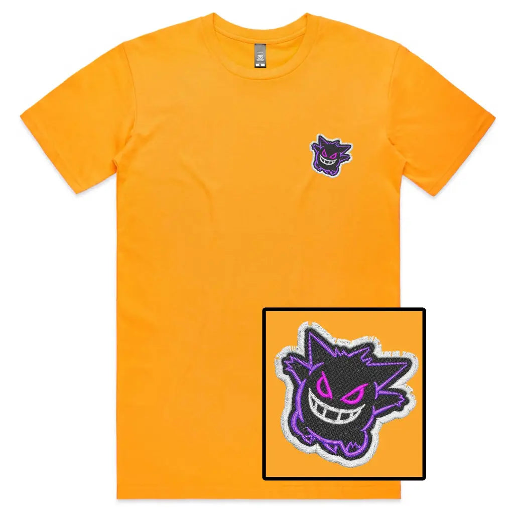 Purple Monster Embroidered T-Shirt - Tshirtpark.com