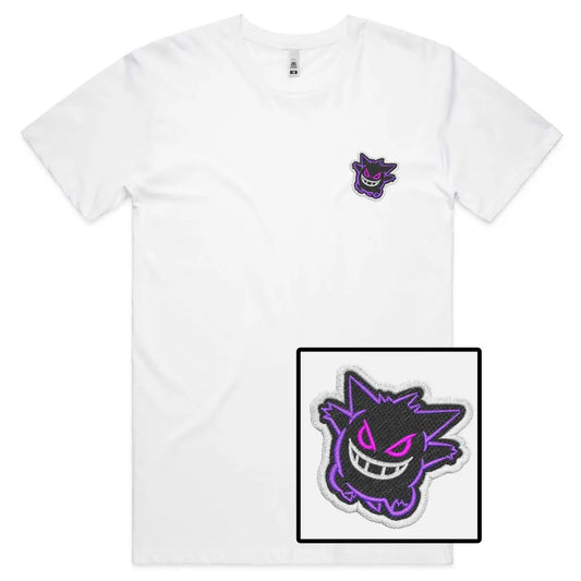 Purple Monster Embroidered T-Shirt - Tshirtpark.com