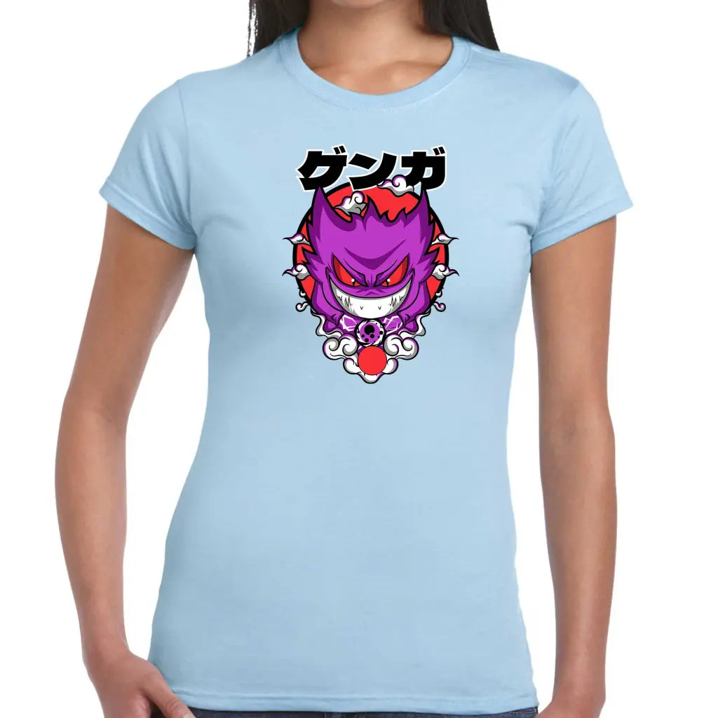 Purple Monster Ladies Ladies T-shirt - Tshirtpark.com