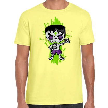 Purple Short Skeleton Sugar T-Shirt - Tshirtpark.com