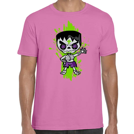 Purple Short Skeleton Sugar T-Shirt - Tshirtpark.com