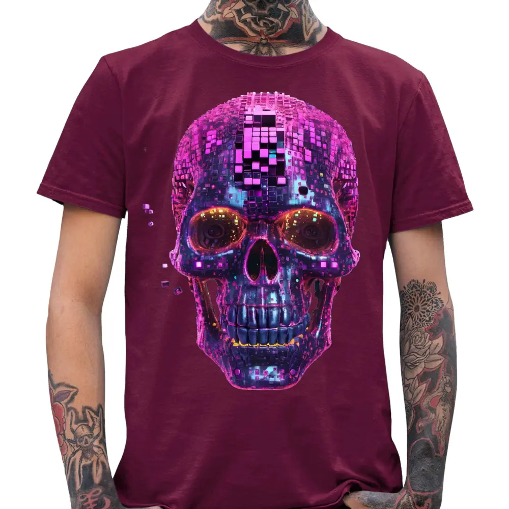 Purple Skull T-Shirt - Tshirtpark.com