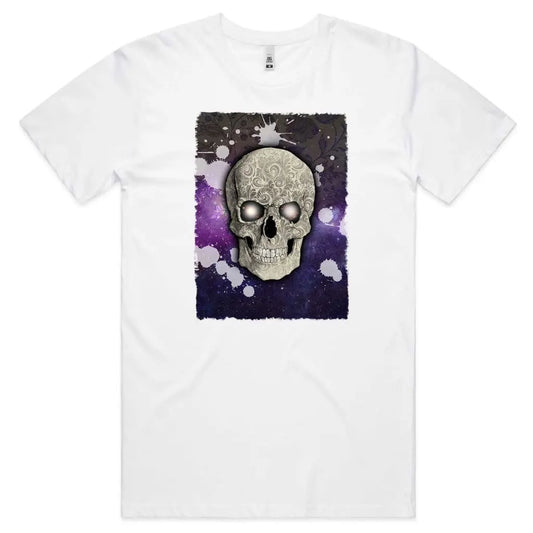 Purple Skull T-Shirt - Tshirtpark.com