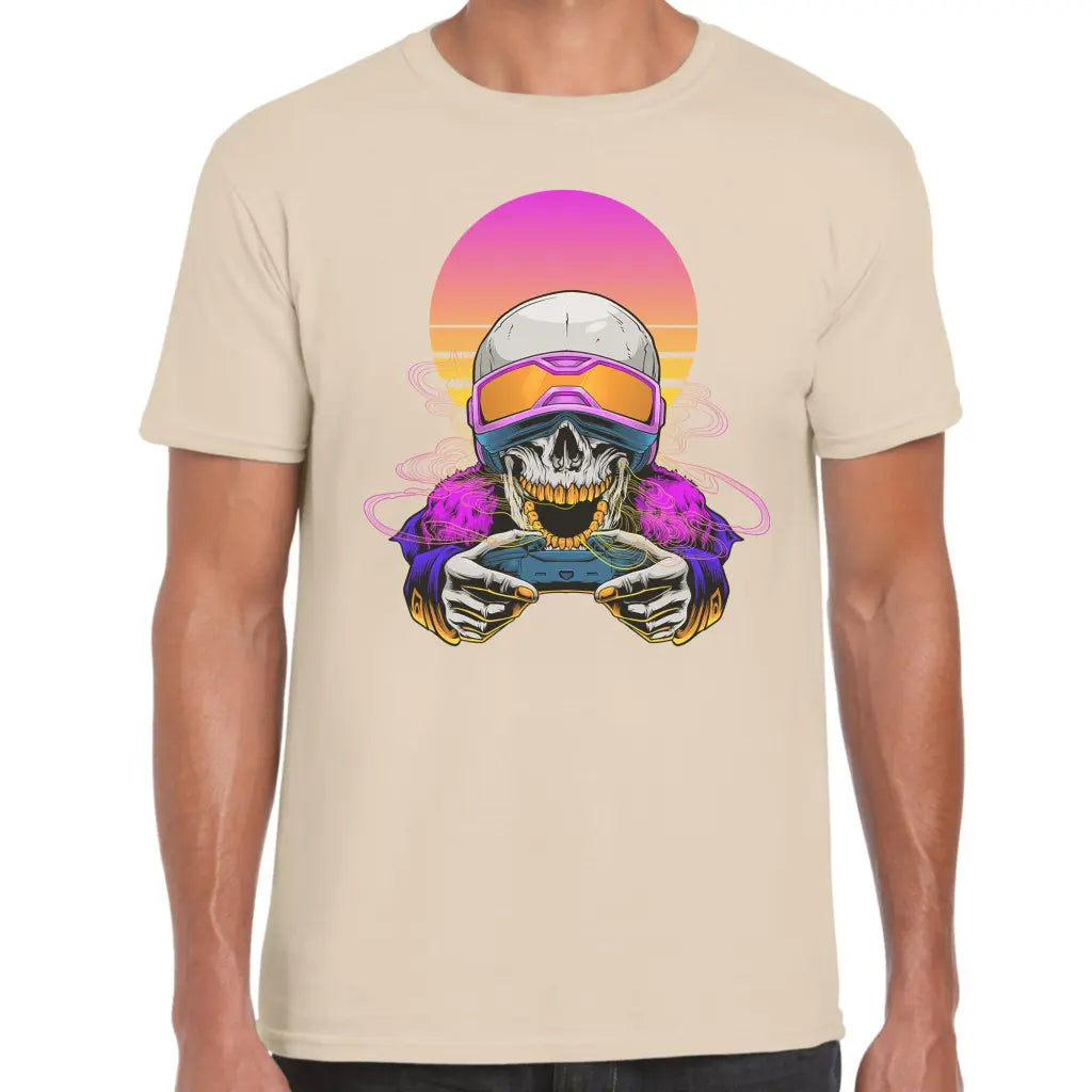 Purple Sun Gamer T-Shirt - Tshirtpark.com