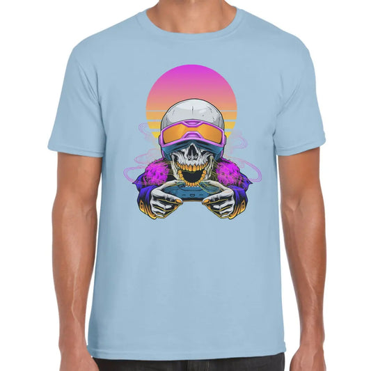 Purple Sun Gamer T-Shirt - Tshirtpark.com