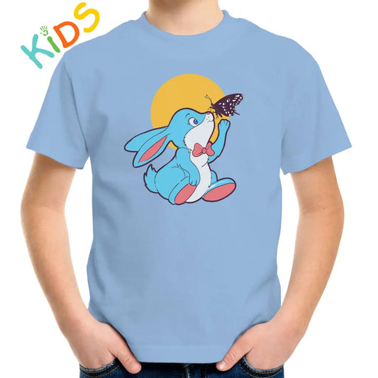 Rabbit Butterfly Kids T-shirt - Tshirtpark.com