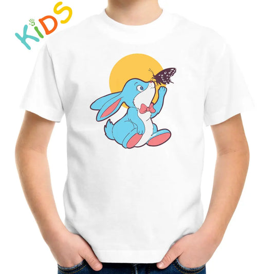 Rabbit Butterfly Kids T-shirt - Tshirtpark.com