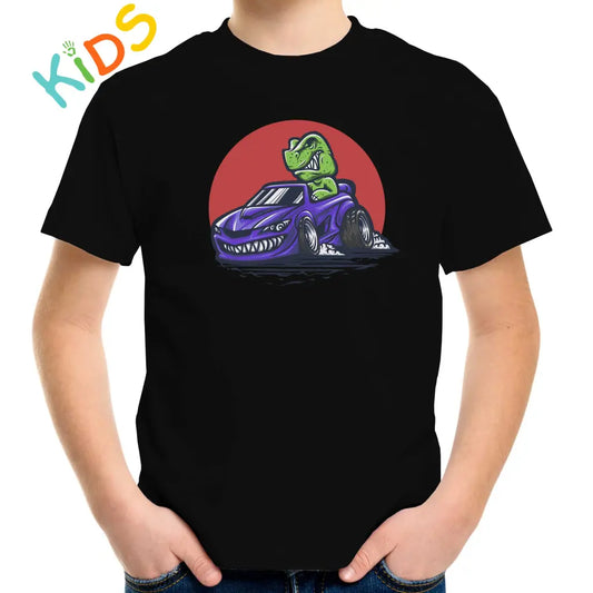 Racer Dino Kids T-shirt - Tshirtpark.com