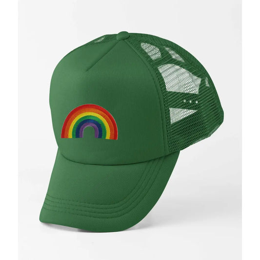 Rainbow Colourful Trucker Cap - Tshirtpark.com