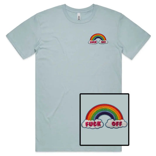 Rainbow Embroidered T-Shirt - Tshirtpark.com