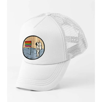 Rainbow Moon Trucker Cap - Tshirtpark.com