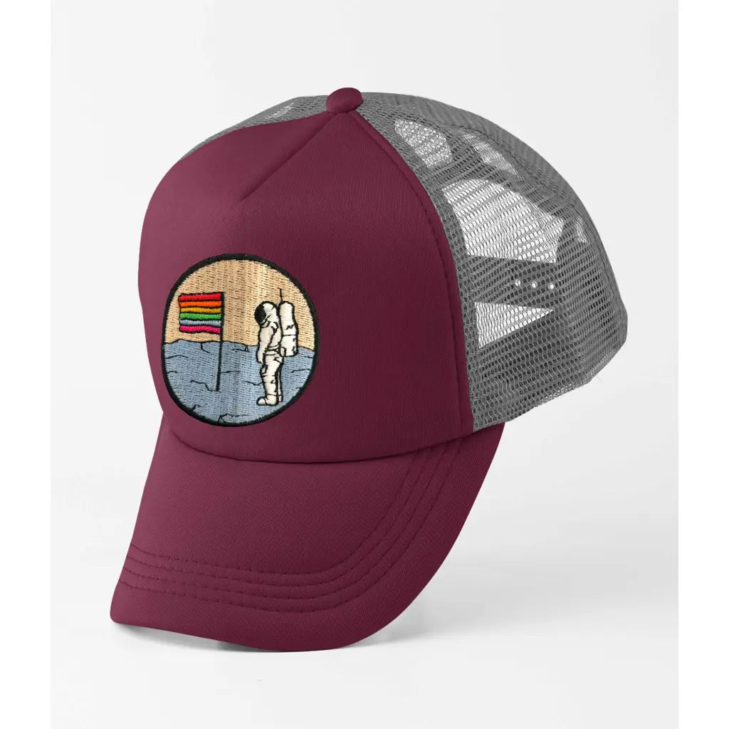 Rainbow Moon Trucker Cap - Tshirtpark.com