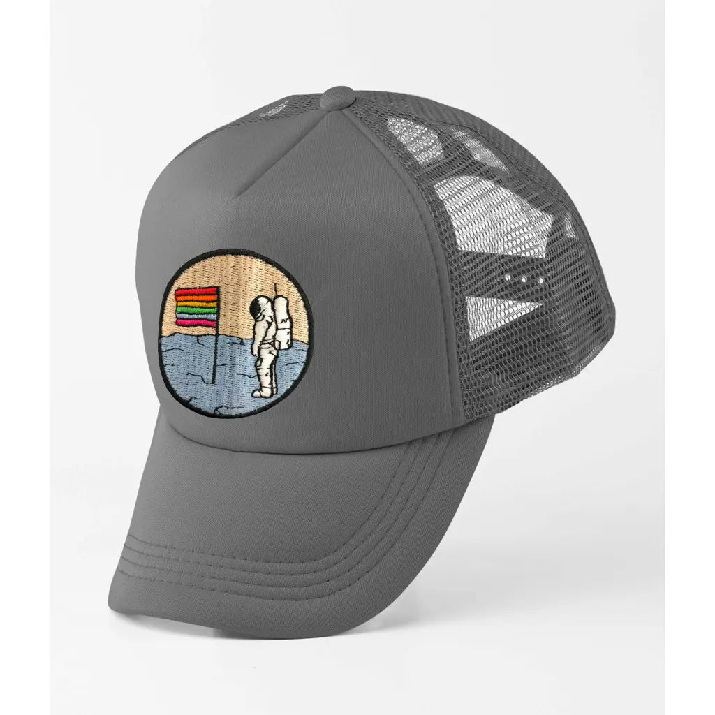 Rainbow Moon Trucker Cap - Tshirtpark.com