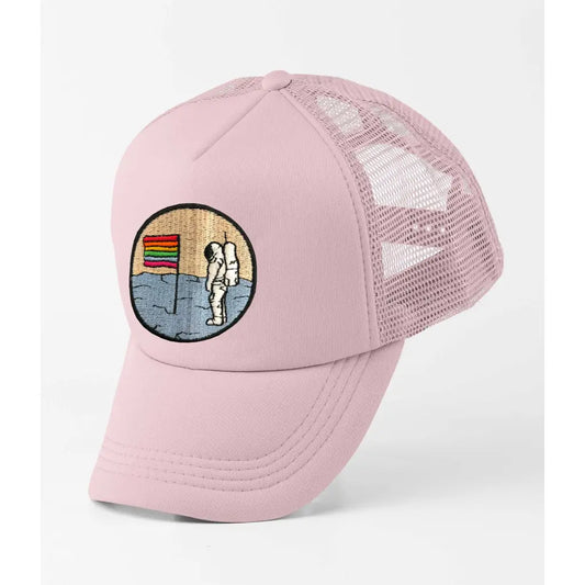 Rainbow Moon Trucker Cap - Tshirtpark.com