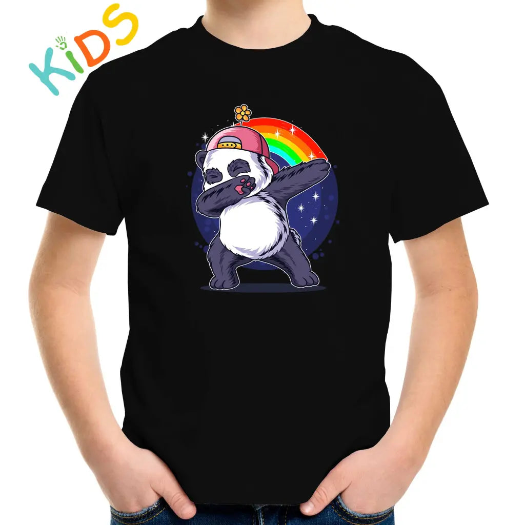 Rainbow Panda Kids T-shirt - Tshirtpark.com