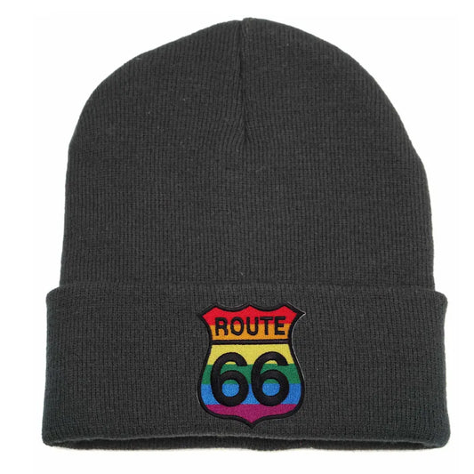 Rainbow Route 66 Cap - Tshirtpark.com