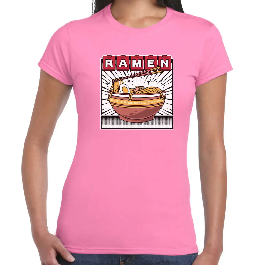 Ramen Noodle Ladies T-shirt - Tshirtpark.com